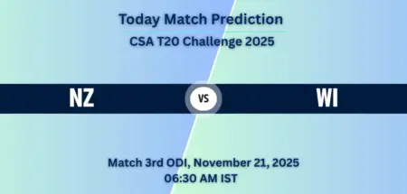 NZ vs WI Today Match Prediction