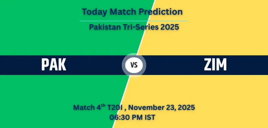 PAK vs ZIM Match Prediction