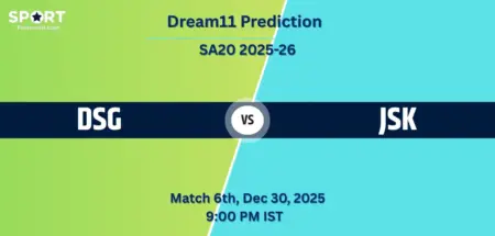 DSG vs JSK Dream11 Prediction
