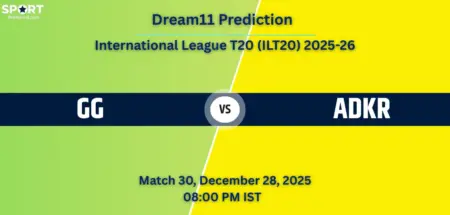 GG vs ADKR Dream11 Prediction