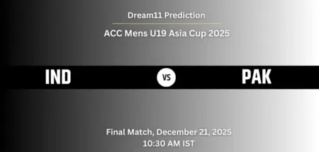 IND vs PAK Dream11 Prediction