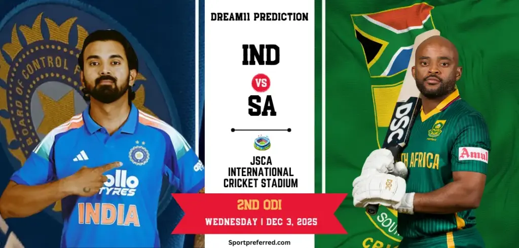 IND vs SA Dream11 Prediction: 2nd ODI, Playing XI, Pitch Report & Head to Head - South Africa Tour of India, 2025
