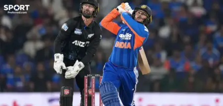 Abhishek Sharma vs New Zealand