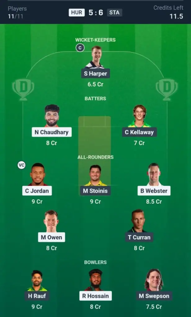 Small League (Safe Picks)