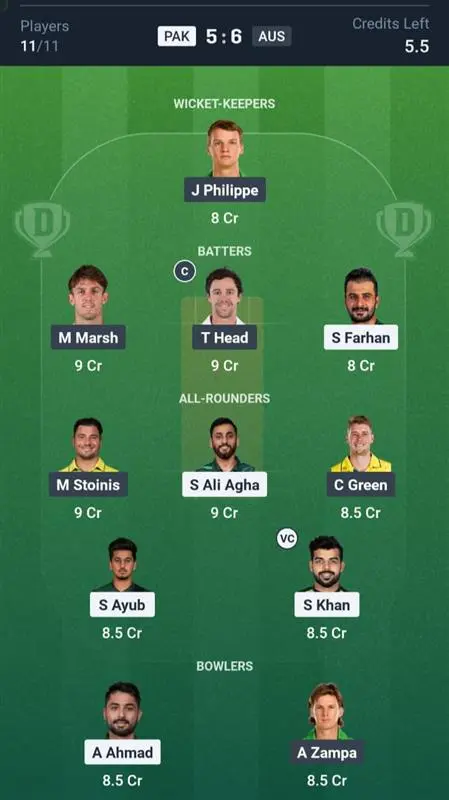 Small League (Safe Picks)