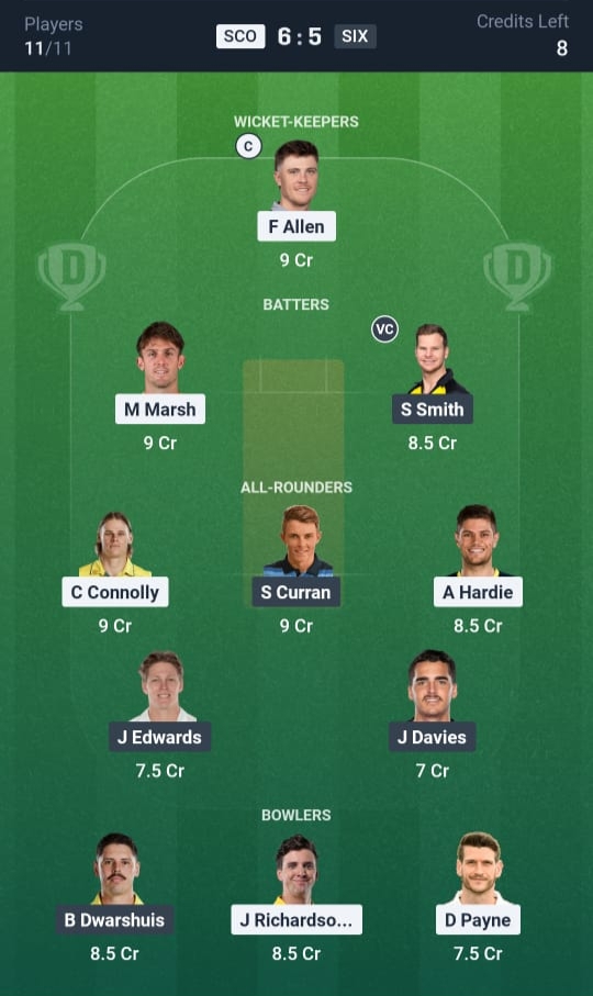 Small League (Safe Picks)