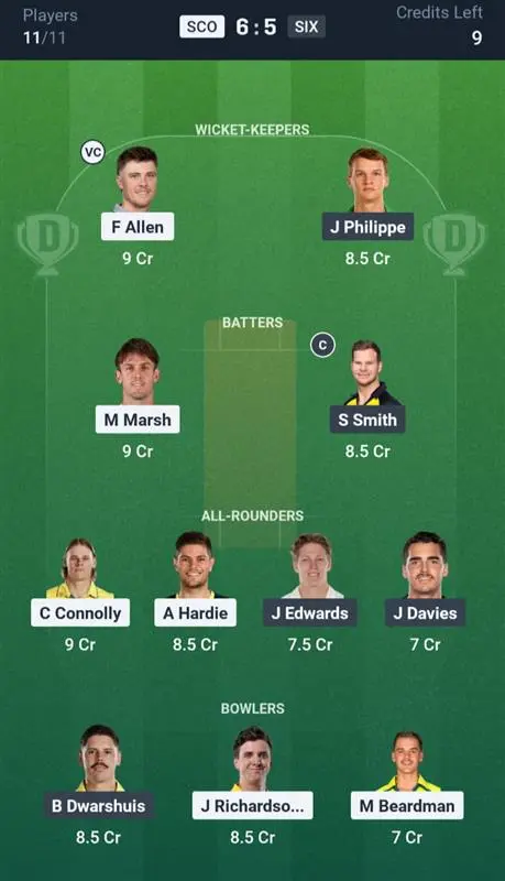 Small League (Safe Picks)
