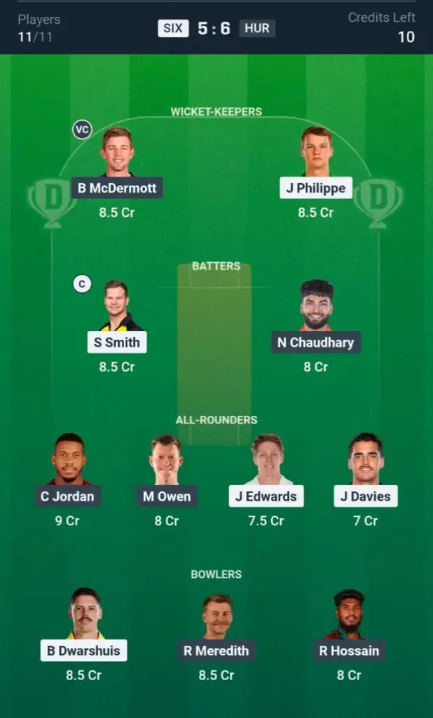 Small League (Safe Picks)