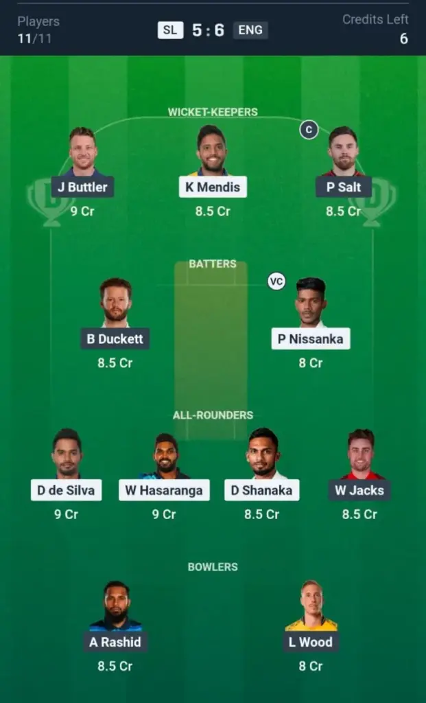 Small League (Safe Picks)