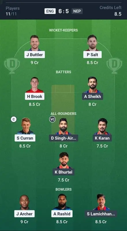 Small League (Safe Picks)