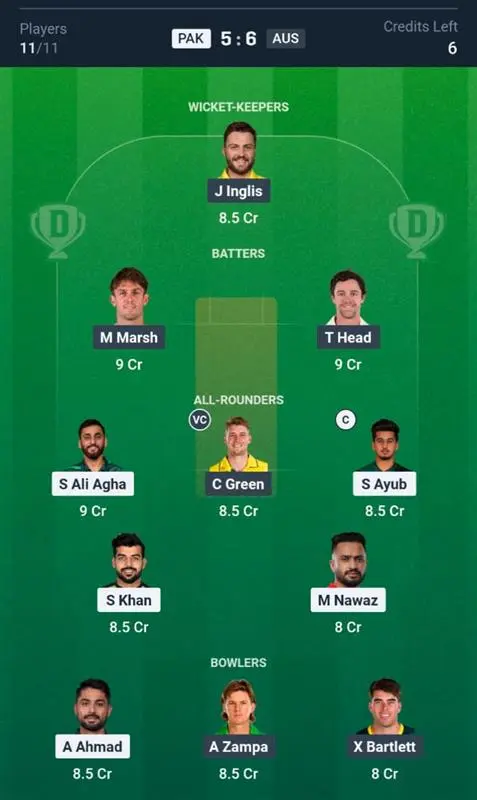 Small League (Safe Picks)