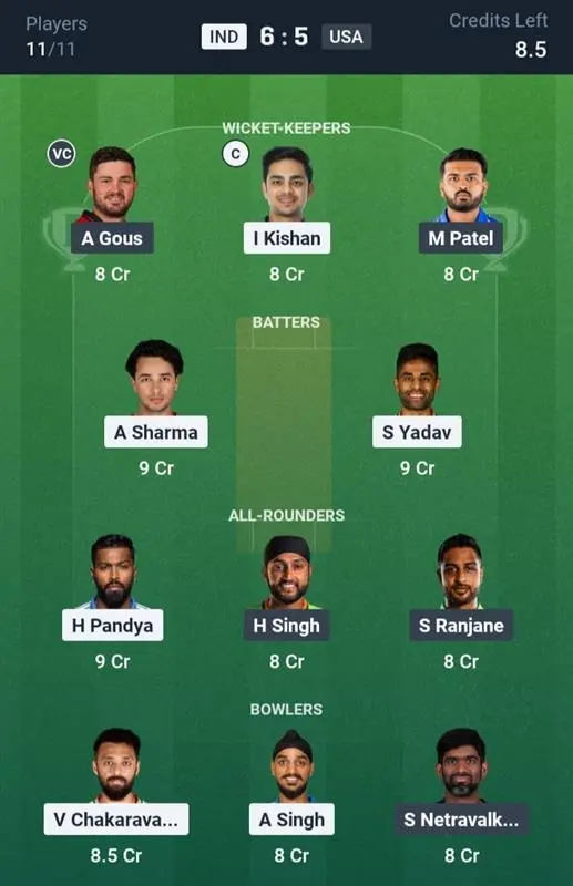Small League (Safe Picks)