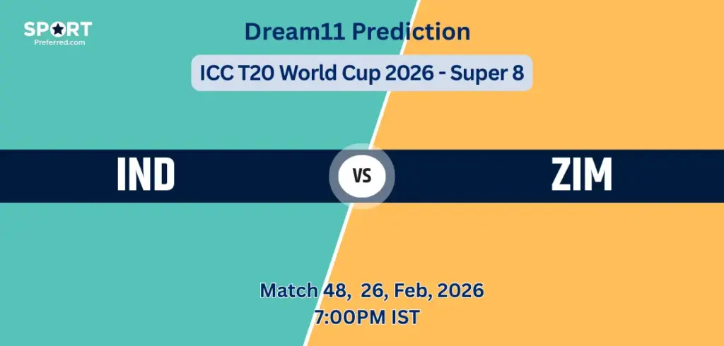 IND vs ZIM Dream11 Prediction