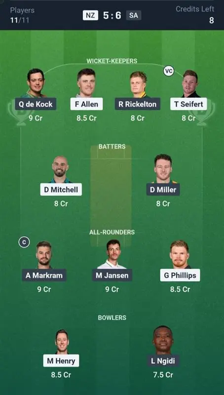 Grand League (Risky Picks)