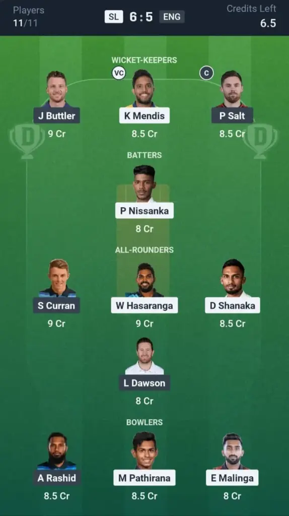 Small League (Safe Picks)