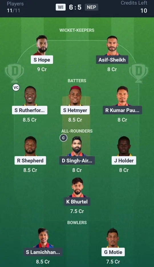 Small League (Safe Picks)