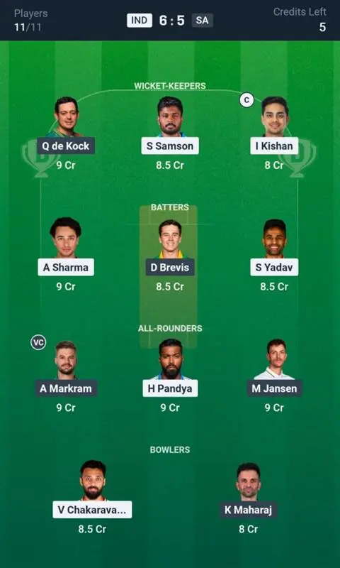 Small League (Safe Picks)