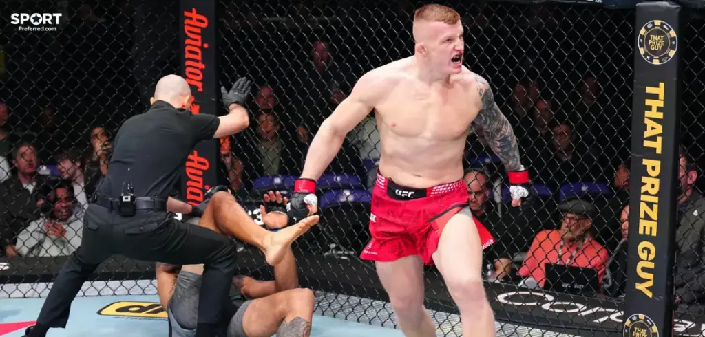 Iwo Baraniewski Knocks Out Austen Lane in 28 Seconds at UFC Fight Night 270