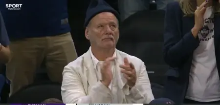 Why Bill Murray Was at UCLA vs UConn March Madness Game - Actor Supports Son Luke Murray