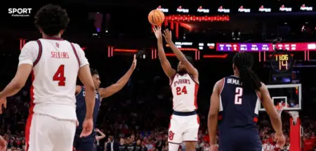 Zuby Ejiofor Records first career Triple Double as No. 15 St. John Crush Villanova 89-57