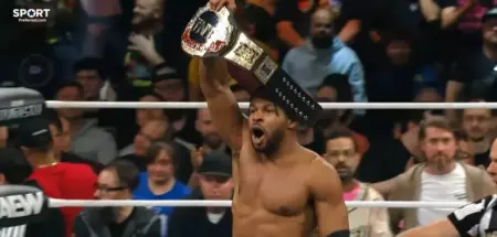 Kevin Knight Defends TNT Championship with Stunning UFO Splash at AEW Dynamite Spring Break-Thru