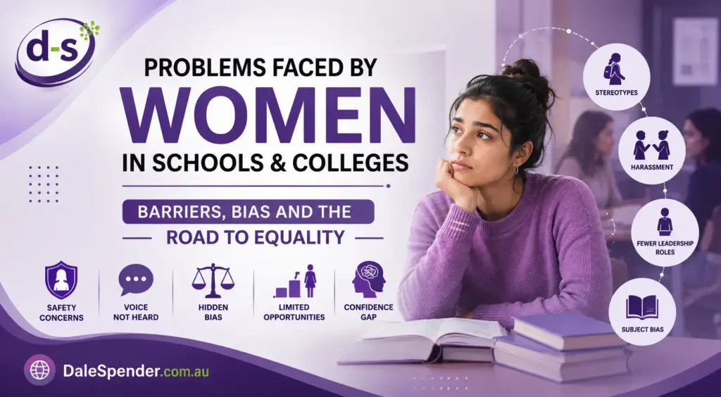 Problems Faced by Women in Schools & Colleges: Barriers, Bias and the Road to Equality